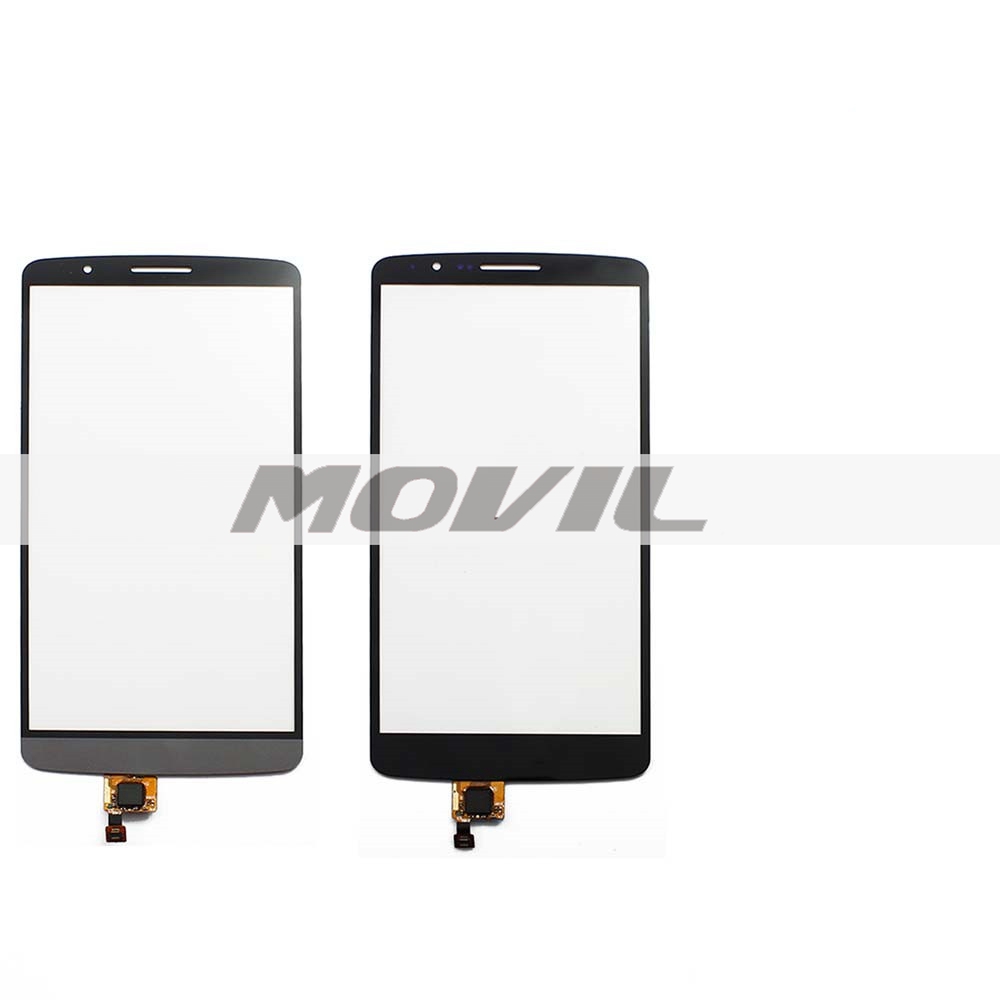 Tested AAA+ BlackGrey Original Front Touch Screen Panel Outer Glass Lens For LG G3 D850 D855 D851 LS990